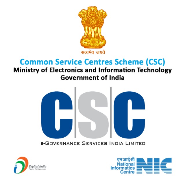 DIGITAL SEVA CSC Logo